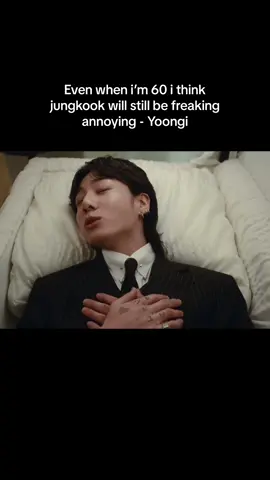 His face in the coffin scene lmfao 🤣 #jungkook #jungkookseven #jungkooksevenmv 