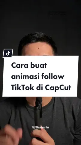 Makin banyak yg follow karena animasi follow keren, ini cara buatnya di capcut 👌 #tutorial #editvideo #tutorialeditvideo #tipseditvideo #CapCut 