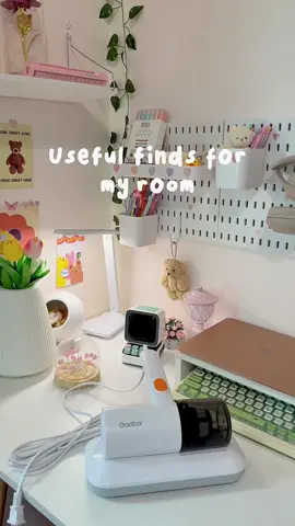 Super helpful sa room ko grabe andumi pala😭 buti nalang may ganito ako💘 #fyp #unboxing #roommakeover #gaaborph #gaabordustmitevacuum #usefullifetips 