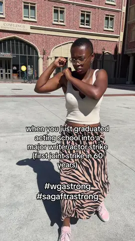 ✊🏾and we strikin #wgastrong #sagaftrastrike #strike 