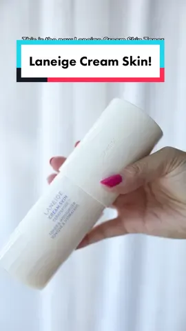 Now this is the type of milky goodness a lactose intolerant girl needs! As a long time lover of @laneige_anz I was so happy to try the new and reformulated Cream Skin Toner & Moisturiser. This is perfect for those who prefer a simpler routine as it combines the toning and moisturising steps! It also doesn't leave your skin greasy and a big yes to it being refillable! #laneige #laneigeanz #laneigecreamskin #laneigecreamtoner #milkytoner #koreanskincare #koreantoner #hydratingskin #kbeautyskincare 