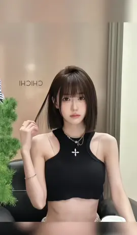 Mãu tóc ngắn duỗi tự nhiên dễ chăm không lo bị vểnh 🥰 #tócngan #duoihoinuoc #fyp #chichihairsalon 