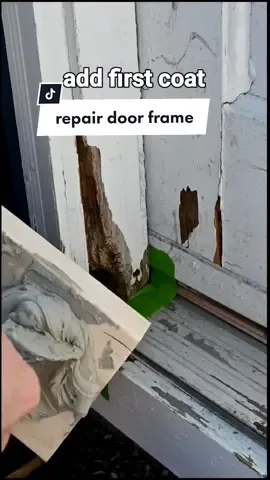 Evercoat Home Fix  Rebuilds damaged and rotted wood #Home #repair #tips