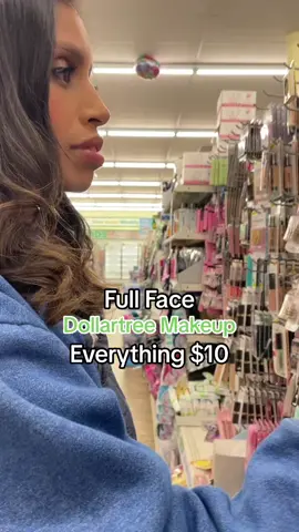 Full Face @Dollar Tree makeup only $10!!! #dollartreemakeup #makeupchallenge #fullfaceofdollartreemakeup #cheapmakeup #bpurecosmetics #dollartreehaul #dollartreemakeupfinds 