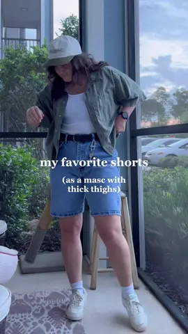 been a minute i needed to update my favs 🫡 sorry it's so late in the summer but GET THEM THIGHS OUT!! #fyp #lgbtq #wlw #masc #mascfashion #mascclothing #styleinspo #wlwtiktok #girlswholikegirls #androgynous 