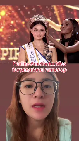 Congratulations, Pau!! You did amazing and made the PH proud 👏 #misssupranational #kwentobabe 