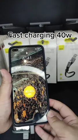 TypeC fast charging short cable #baseusmalaysia #typec #cable #shortcable #40w #fastcharging 