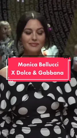 Monica Bellucci x @Dolce & Gabbana SS2019   .  .  #monicabellucci#actress#Runway#dolcegabbana#ss2019#fashionshow#fashion#beautiful#italianstyle🇮🇹 