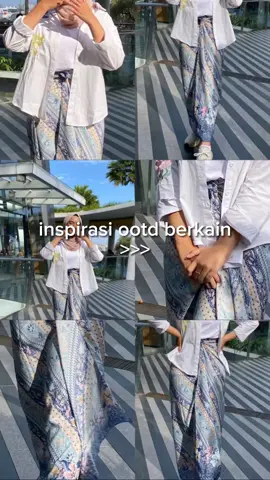 tetap styles walaupun berkain #berkain #ootdhijabstyle #ootdkondangan 