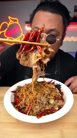 Spicy MALA Noodle #tiktokfood 