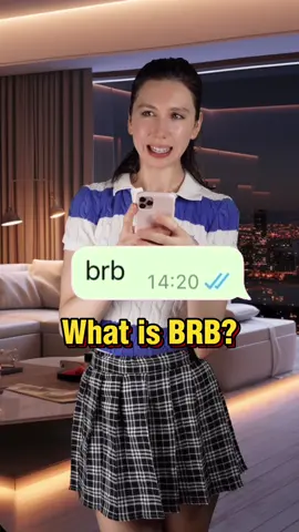 😂 BRB ! Internet abbreviations ♥️ I’ll be right back. ♥️🥹thank you guys for being here ! #english #ingles #learnenglish 