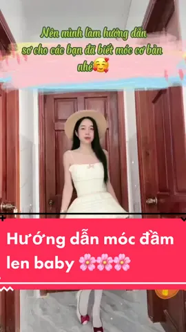 Nhiều bn hỏi hướng dẫn nên mình làm chiếc clip hướng dẫn sơ sơ. Hi vọng mn có thể hiểu và làm được nhé.  Nhớ điều quan trọng nhất để hoàn thành chiếc váy này là sự kiên trì 🥰🥰🥰#crochet #crochetersoftiktok #crochettiktok #xuhuong #fyp #crochetaddiction #crochetpattern #crochetdress #crochetdresses #crochetdesign #fashiondesign 