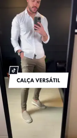 A versatilidade de uma calça alfaiataria 👌🏻 #calçamasculina #estilo #tendencia #comousar #moda #lookdodia #OOTD 