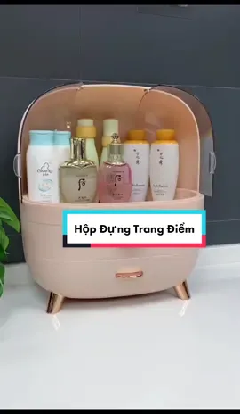 Để gọn đồ trang điểm một góc vừa decor phòng thêm xinh ! #giadungtienich #giadungtrend #noidiatrung #dep #hopdungtrangdiem 