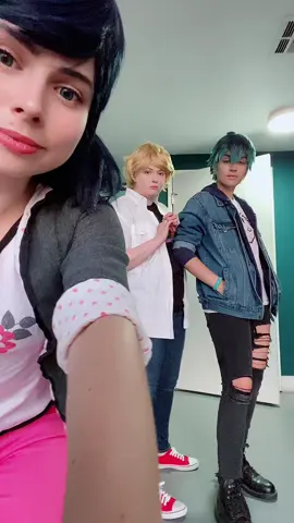 This group has my heart ♥️ I am so happy we got to do this! Even tho I got one tiktok out of it 🤣 @Justise // Myrift as Chloe, @taylor as Luka, @Cat as Adrien ♥️ #miraculous #miraculousladybug #ladybug #ladybugcosplay #miraculousseason5 #miraculousmovie #miraculouscosplay #adriencosplay #marinettecosplay #lukacosplay #chloecosplay 