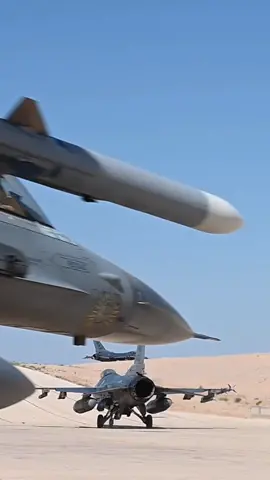 USAF F-16s during Juniper Oak 23-3 at Ovda Air Base, Israel U.S. Air Force video by Staff Sgt. Emily Farnsworth - Edited #f16 #juniperoak #israel