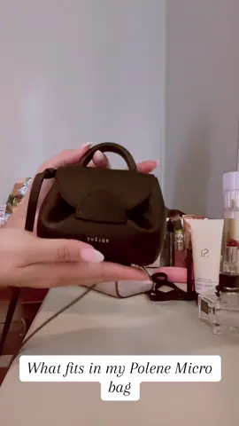 Literally wala! Lol pabebe bag lang talaga to #polene #microbag #fyp #filipina 