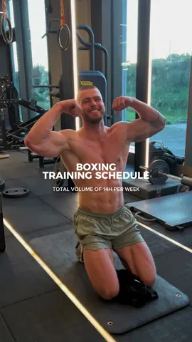 This is my current workout split, resting on Sundays. A cold plunge, sauna and some stretching is all I need. #fitnessmotivation #Fitness #boxing #workout #training #fit #motivation #vqfit #FitTok #GymTok 