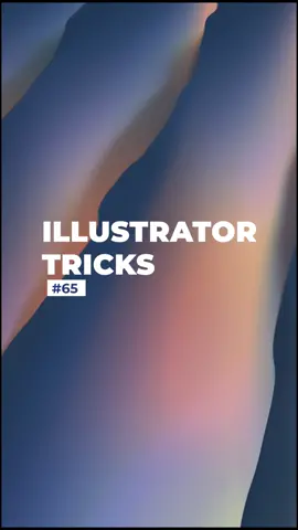 Illustrator tricks (#65) : I wish I had known about this hidden window in illustartor earlier. #illustartor #tricks #effect #background #tiktok #asmrsounds  #asmrtiktoks #asmr #keepitsimple