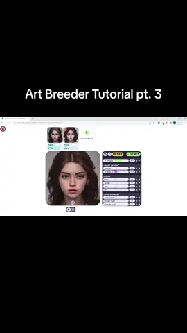 Art Breeder Tutorial pt. 3 #artbreeder #characterportraits #writingtools #writersoftiktok #writertok 