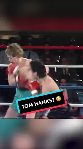 Will the real Tom Hanks please stand up? 😂 #boxing #tomhanks #forestgump 
