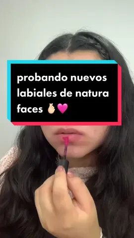 probando nuevos labiales de natura faces 🩷🤌🏻 #maquillaje #belleza #naturamexico #naturaargentina #naturabrasil #naturauna #naturafaces #fyp #xcyzba 