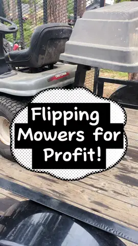 Broken Riding Mower- Lets Fix It and Flip It #mower #repair #mechanic #smallengine #howto #business #reseller #viral 