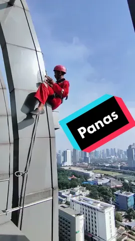 Pagi Yang Sangat Panas #pekerjaan #gondola #viral #hiburan #fyp 