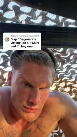 Replying to @warreng.2  yall want tshirts???