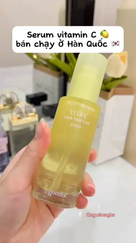 Sản phẩm bán chạy tại olive young, xài là mê 🍋 #vitaminc #trangda #goodal#gooincare #koreaskincare #reviewlamdep #ngochangbs 