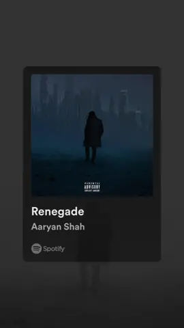 Renegade - Aaryan Shah #renegade #aaryanshah #liriklagu #lyrics #songilysm 