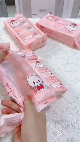 #Children's baby wipes super mini wet wipes small bag portable children's baby hand and mouth special alcohol-free long-lasting moisturizing cotton soft wipes