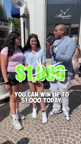 💰 Asking strangers to name luxury brands for $1,000 💰