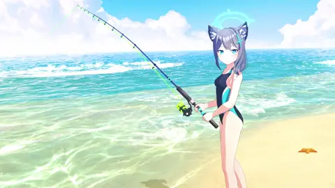 ん、先生、ちょっと時間もらうね。 海の日特別回 #ブルアカ