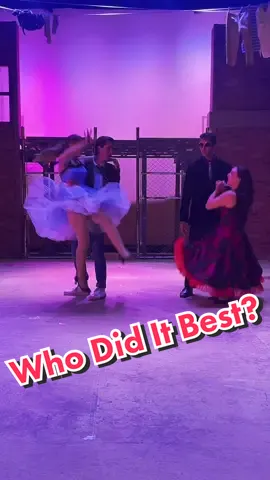 Who did it best? #westsidestory #jets #sharks #bernardo #riff #theatretiktok #musicaltheatre #theatrekid #broadway #theatretok #dance 