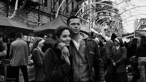 love story #angelinajolie #bredpitt 