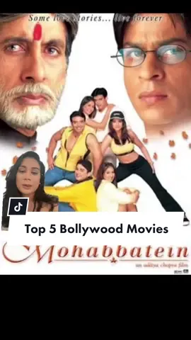 I bet this list will surprise some of you. Not the typical list hahaha! What are your top 5 Bollywood movies of all time? #bollywoodmovie #bollywood #bollywoodmovies #indianpopculture #greenscreen 