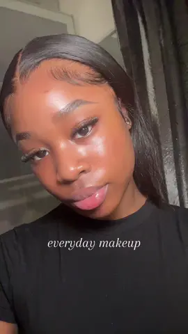 i love making these, if you have oily skin try this🫶🏾 #makeuptutorial #ukblackgirlmakeup #fyp #everydaymakeup 