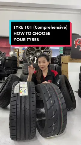 TYRE LESSON 101 - CHOOSING YOUR TYRES 🤩✌️🙏 #cartipswithcordi #cartok  #pitstoptyres #bmw #mercedes #tiktoksg #singapore #tyres #rims #carsoftiktok 