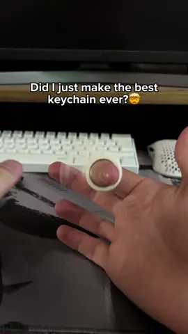 Is this the best keychain ever?🤯 #ninjaspinner #keychainspinner #tiktokmademebuyit 