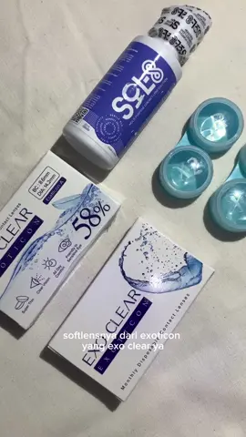 EXO Clear by Exoticon - Clear Lens (Bening) Diameter 14,2mm Kelengkungan 8,6mm Kadar air 58% Power range Plano s/d –10.00 Made in Korea Terdaftar nomor AKL (Kemenkes) #exoticon #exoticonsoftlens #Exoclearlens #Beneransoftlenskorea #softlens #softlenskorea #softlensnatural #softlensexoticon