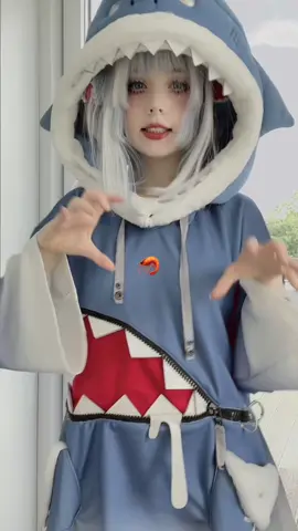 this cosplay is so comfy !!b#gwaracosplay #hololive #hololivecosplay #vtubercosplay #vtuber #guragawr #genshinteleport #foryou #xyzbca 