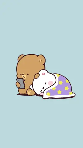 Pampered ❤️ Feel free to mention your clingy partner~!🥰 #milkmochabear #milkmocha #milkandmocha #animation #cuteanimation #bears#mochaandmilkbears #fyp #fypシ #fypage 