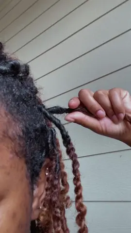 I think i am!   #locgirlies #blackgirllocs #starterlocsjourney #starterloctwostrandtwist #starterlocsjourney #locbudding 