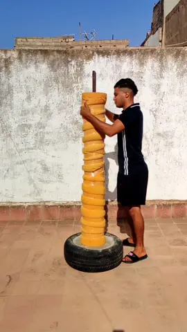 كيفية صنع أفضل كيس ملاكمة في المنزل  #zouhairmoundir #fyp #foryou #boxing #kickboxing #