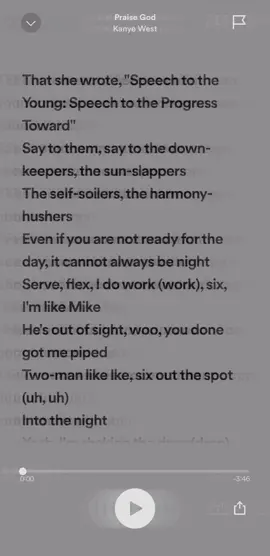 Kanye West - Praise God #lyrics #lyricsvideo #music #spotify #spotifyplaylist #lyrics_songs #lyricsmusic #spotifysongs #kanyewest #praisegodkanyewest 