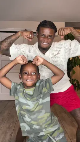 My son always matching my energy!! 😎 #viral #fyp #son #dad #trending 