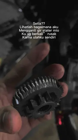 Pagi2 bikin esmosi mana gak bisa didorong lg #miosporty #mioproper #yamahamio 