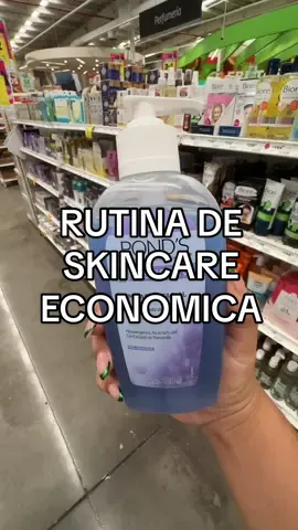 Skincare economico 🫰🏼💸 #beautyhacks #skincareroutine #preciosbajos #skincaretips 