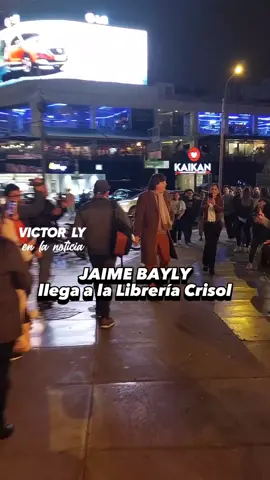 JAIME BAYLY  llega a la Librería Crisol #fyp #jaimebayly #libreriascrisol #sanisidrolimaperu #libros #peru  #noticias #noticiasen1minuto #noticiasperu #noticiastiktok #fypシ 